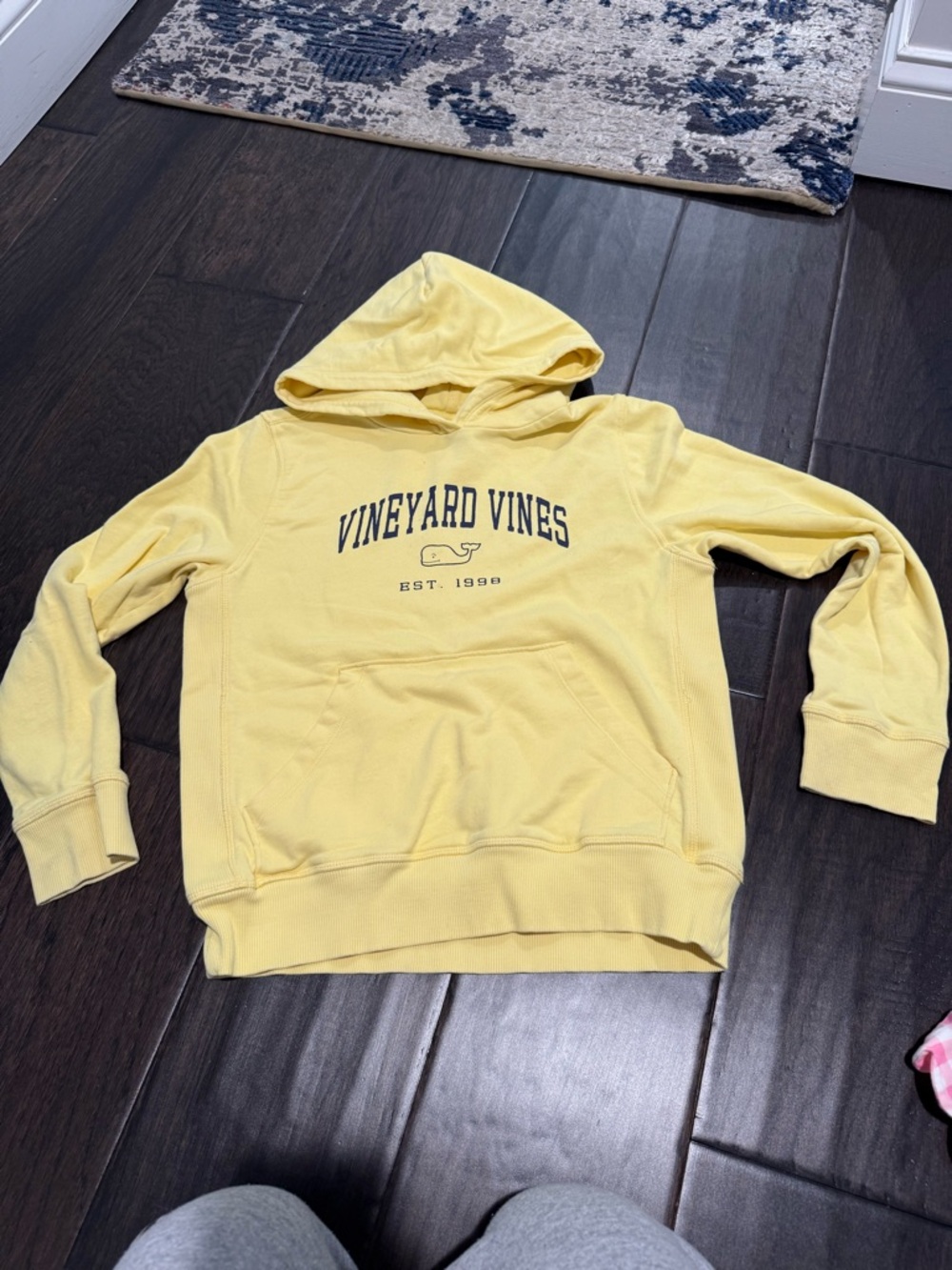 Vineyard Vines Yellow Kids Hoodie Sweatshirt